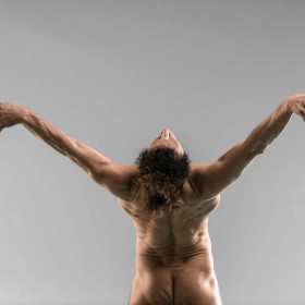 ROM Andrew Back Bend Arm Raise — figure reference